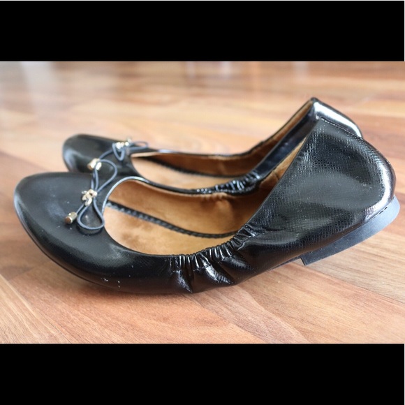 Black Ballet Scrunch Shoes - Picture 3 of 4